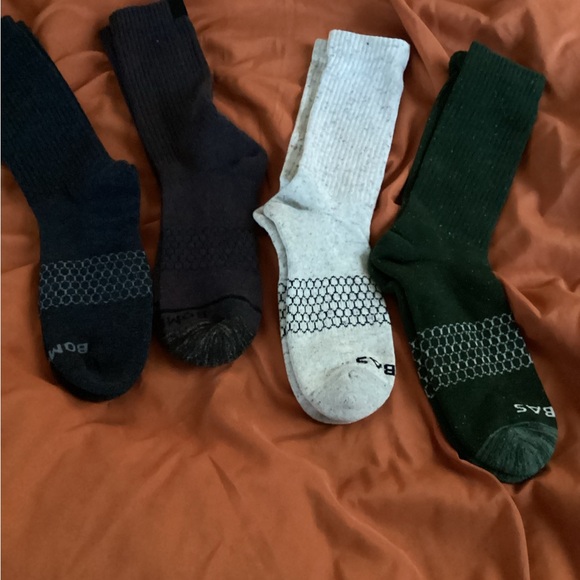 4 pair BOMBAS socks ladies large NEW never worn. - Picture 2 of 9